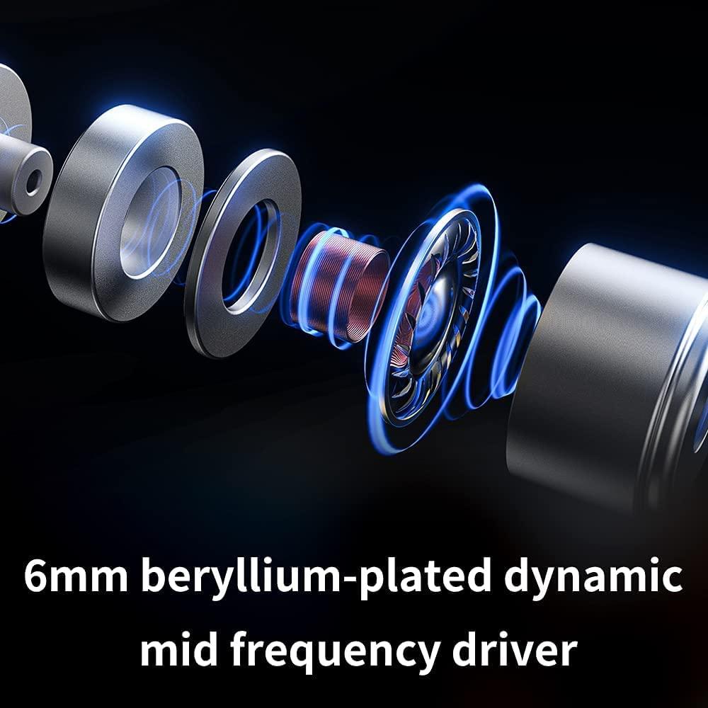 FiiO FH5S Black In-Ear Wired Headphones-🟢 PremiumHIFI audio store