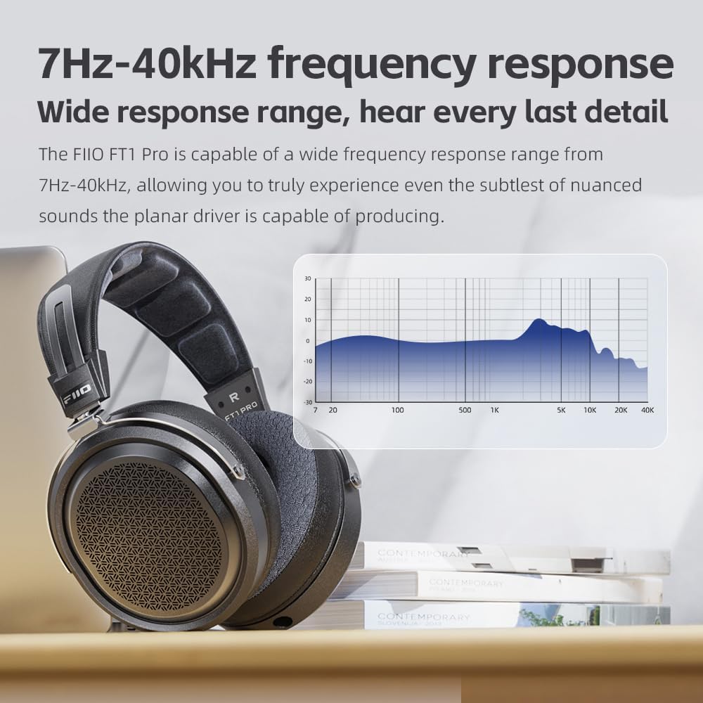 FiiO FT1 PRO Over-Ear Wired Headphones-🟢 PremiumHIFI audio store