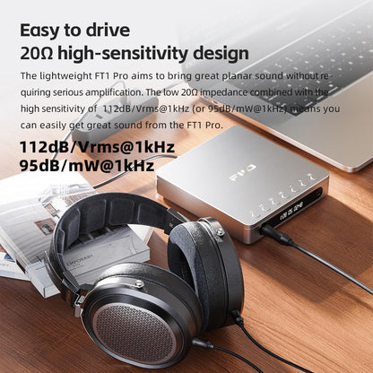 FiiO FT1 PRO Over-Ear Wired Headphones-🟢 PremiumHIFI audio store