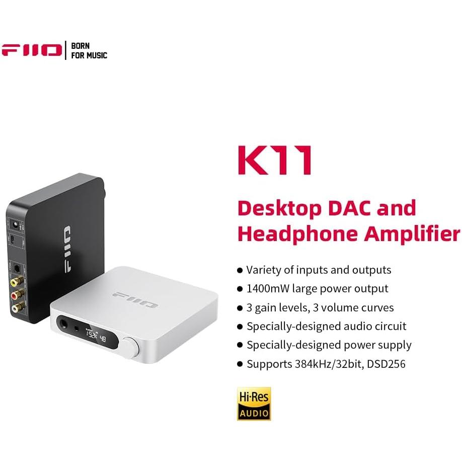 FiiO K11 Headphone Amplifier/DAC-🟢 PremiumHIFI audio store