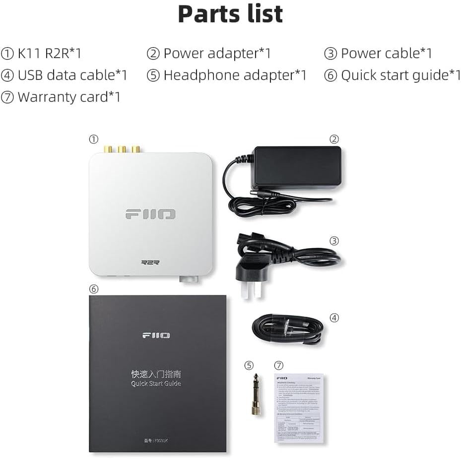 FiiO K11 R2R Headphone Amplifier/DAC-🟢 PremiumHIFI audio store