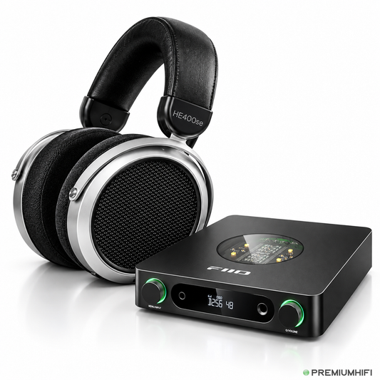 FiiO K13 R2R + HIFIMAN HE400se Headphone Hi-Fi System-🟢 PremiumHIFI audio store