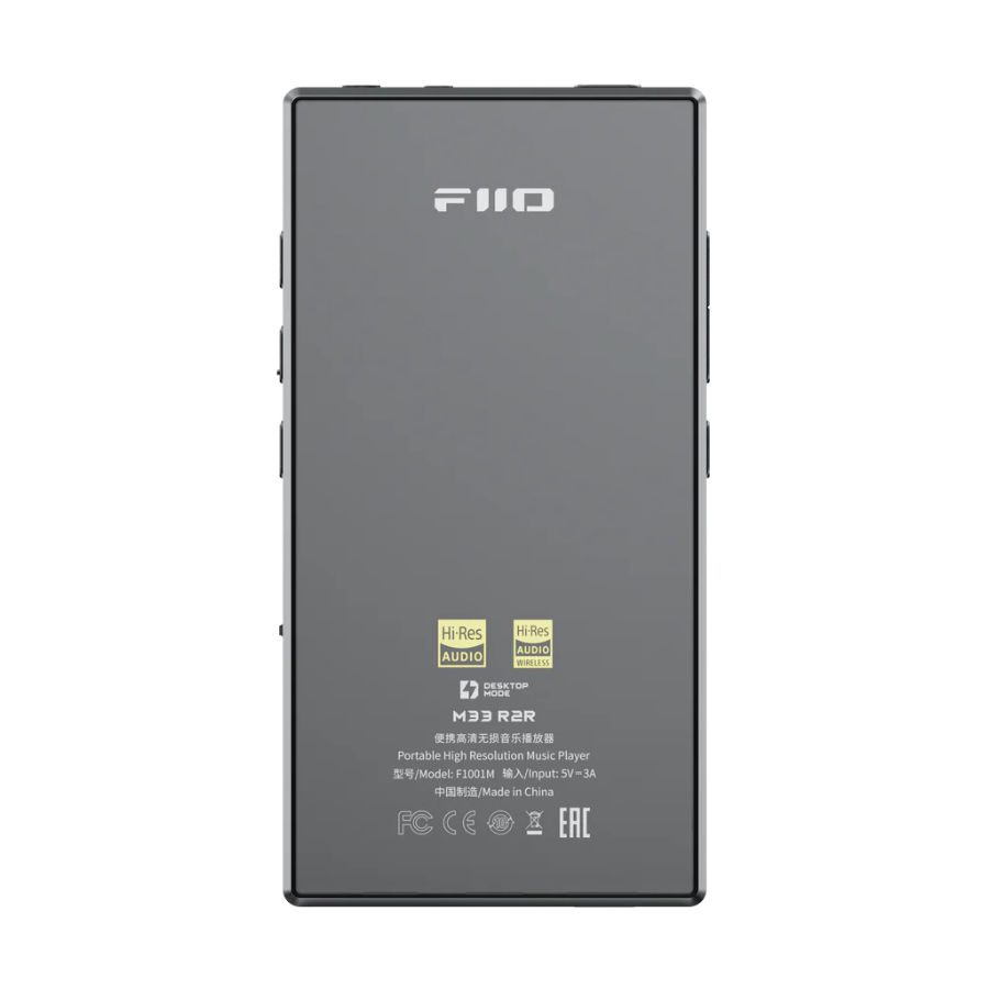 FiiO M33 R2R Portable High-Resolution Music Player Black