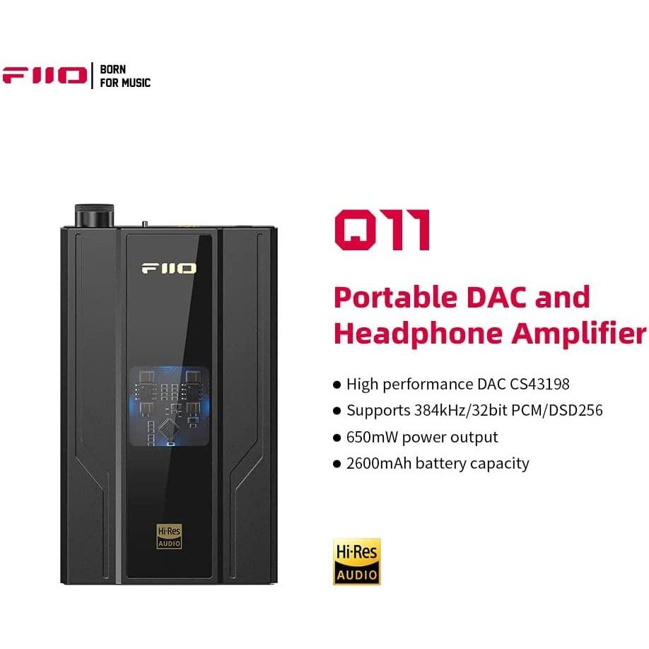 FiiO Q11 Portable Headphone Amplifier/DAC-🟢 PremiumHIFI audio store