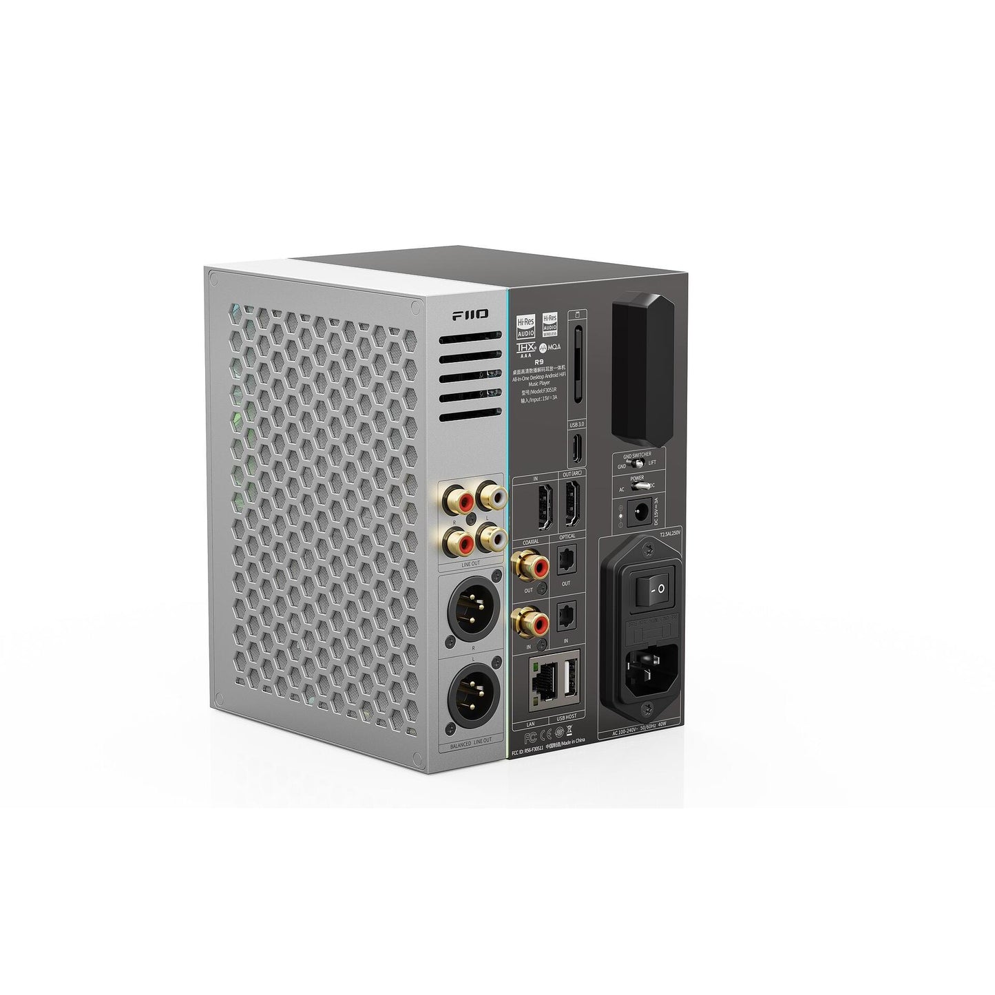 FiiO R9 Streaming & Home Media Player/DAC-🟢 PremiumHIFI audio store