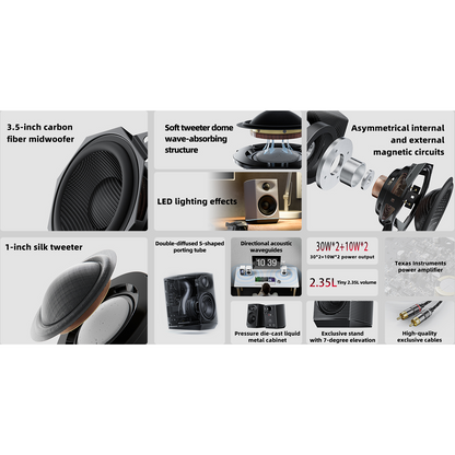 FiiO SP3 Active Hi-Fi Speakers-🟢 PremiumHIFI audio store