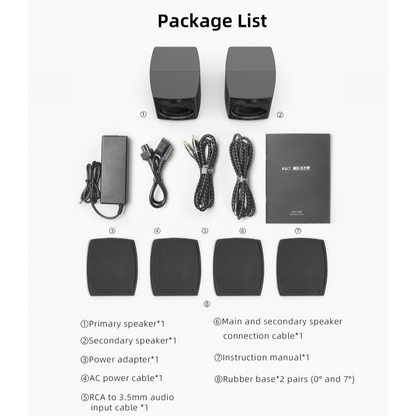 FiiO SP3 Active Hi-Fi Speakers-🟢 PremiumHIFI audio store