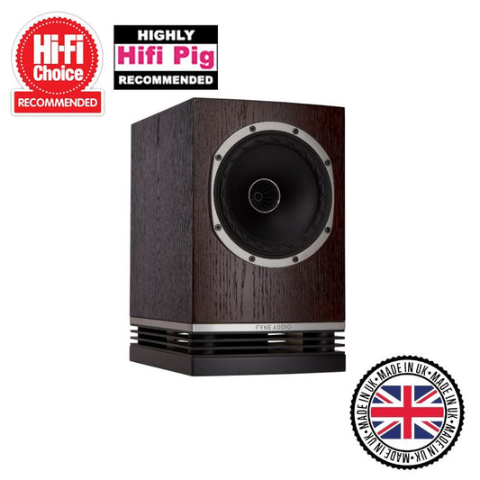 🔊 Fyne Audio F500 pair 🎵 bookshelf speakers