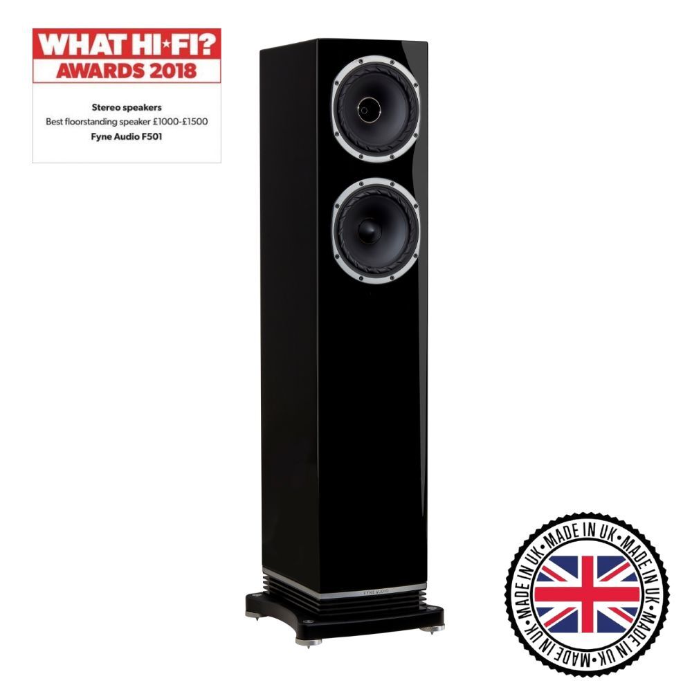 🔊 Fyne Audio F501 pair 🎵 Floorstanding HI FI speakers