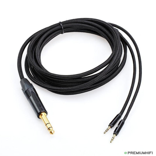 HIFIMAN Crystalline Cable – 6.35 mm to Dual 3.5 mm Jack-🟢 PremiumHIFI audio store