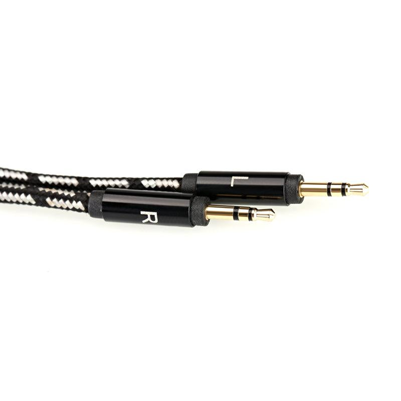 HIFIMAN Hybrid OFC Cable (2.5 TRS to 2×3.5 mm)-🟢 PremiumHIFI audio store