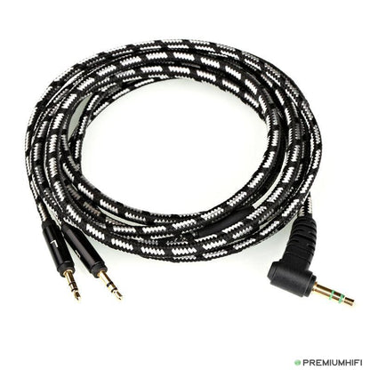 HIFIMAN Hybrid OFC Cable (2.5 TRS to 2×3.5 mm)-🟢 PremiumHIFI audio store