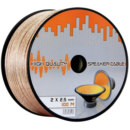 PremiumHIFIChannell-HiFi audio Speaker Cable for Speakers 1m 2x2,5mm²-PremiumHIFI