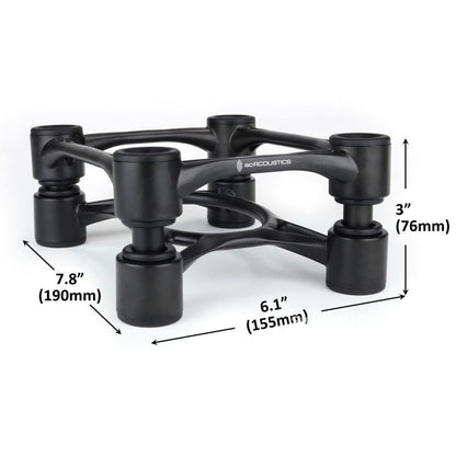 IsoAcoustics Aperta Black Stands-🟢 PremiumHIFI audio store
