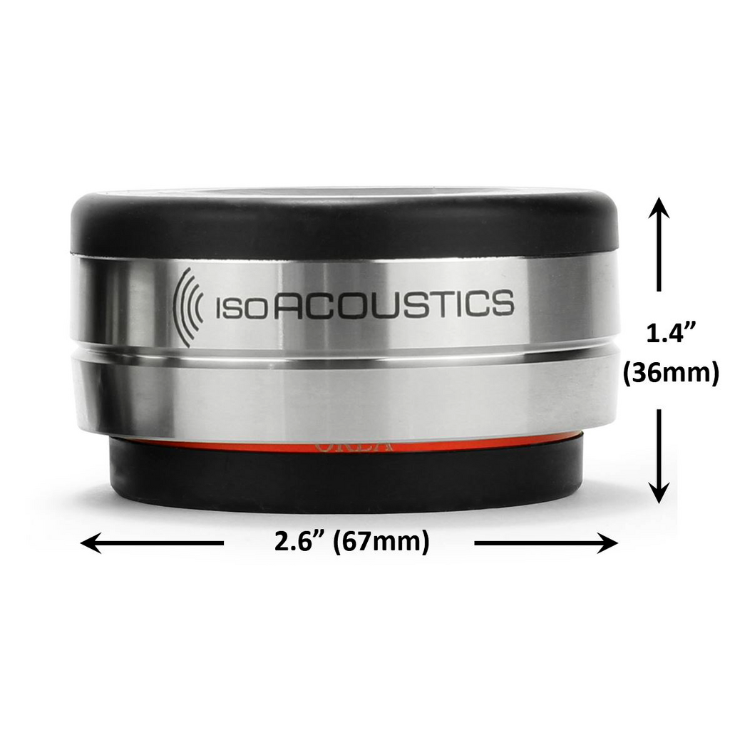 IsoAcoustics Orea Bordeaux Audio Component Isolation Foot-🟢 PremiumHIFI audio store