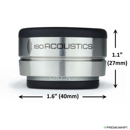 IsoAcoustics Orea Graphite Audio Component Isolation Foot-🟢 PremiumHIFI audio store