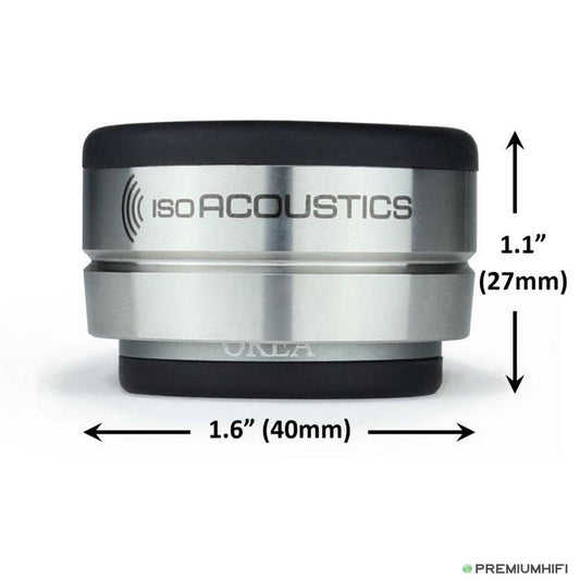 IsoAcoustics Orea Graphite Audio Component Isolation Foot-🟢 PremiumHIFI audio store