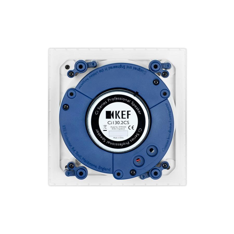 KEF Ci130.2CS Square In-Ceiling Speaker-🟢 PremiumHIFI audio store