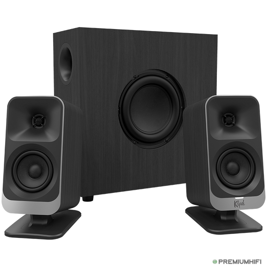 Klipsch ProMedia Lumina 2.1 Gaming Audio System with Subwoofer and LED Lighting Effects Built-in-🟢 PremiumHIFI audio store