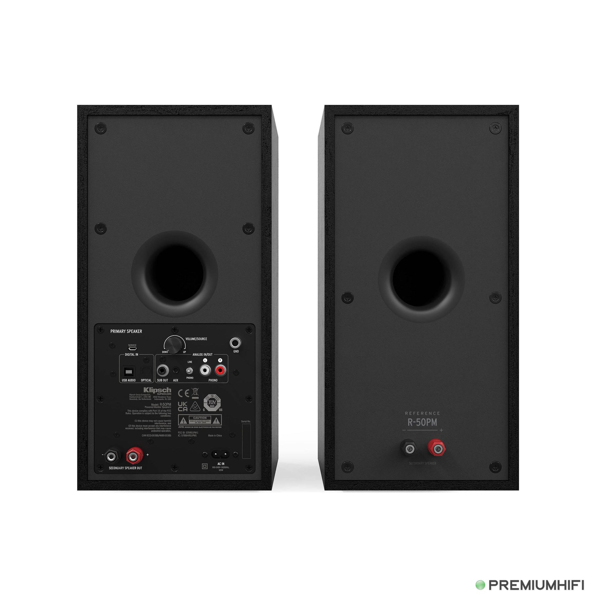 Klipsch R-50PM EUA Active HI-FI Speakers-🟢 PremiumHIFI audio store