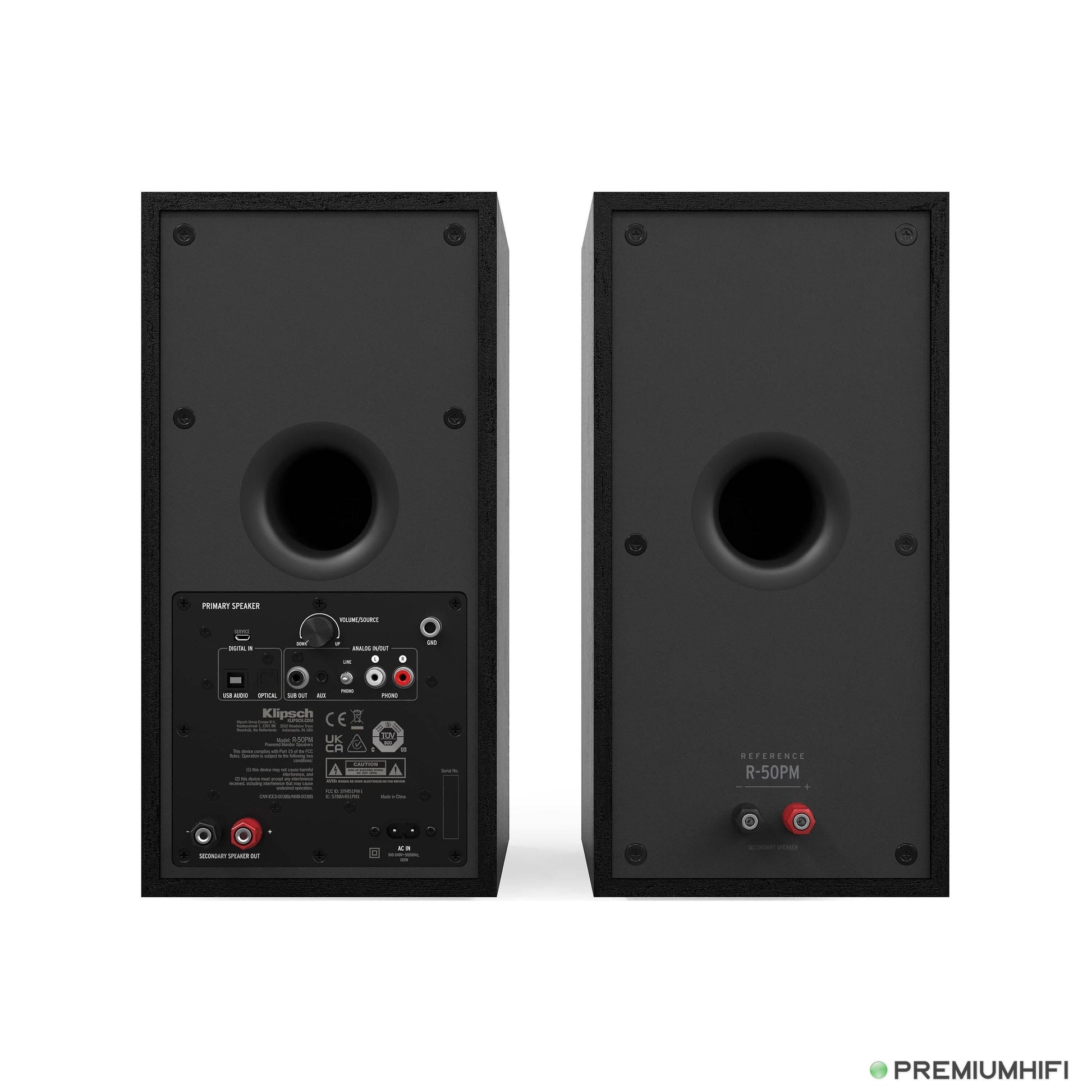 Klipsch R-50PM EUA Active HI-FI Speakers-🟢 PremiumHIFI audio store