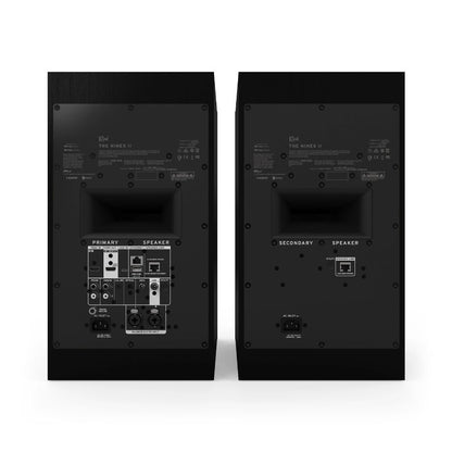 Klipsch The Nines II Ebony Dolby Atmos 8-inch Powered Speakers Pair