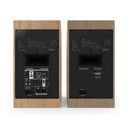 Klipsch The Nines II Ebony Dolby Atmos 8-inch Powered Speakers Pair