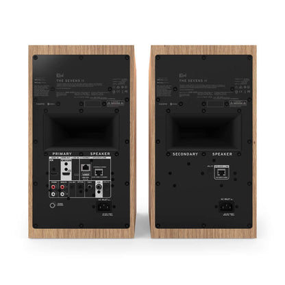 Klipsch The Sevens II Ebony Dolby Atmos 6.5-inch Powered Speakers Pair