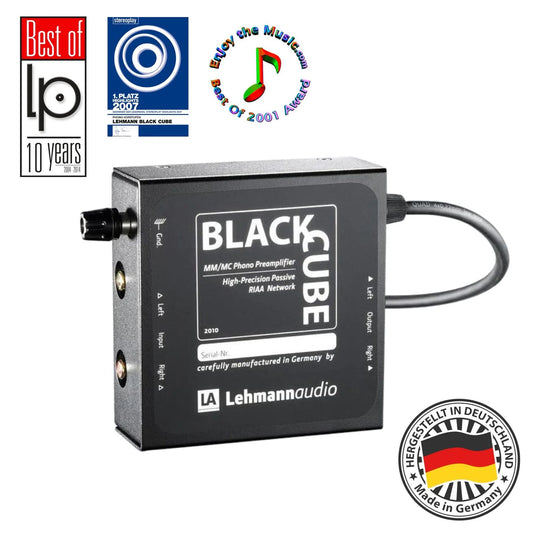 ♥️ Lehmannaudio Black Cube 🎶 phono stage-🟢 PremiumHIFI audio store. We craft High Fidelity sound wherever you are