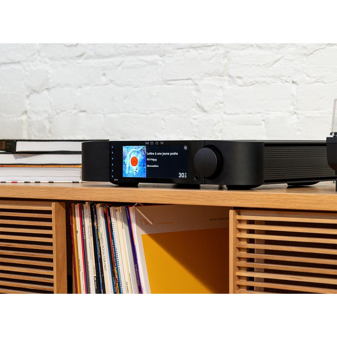 MOON 371 Network Player / Amplifier-🟢 PremiumHIFI audio store
