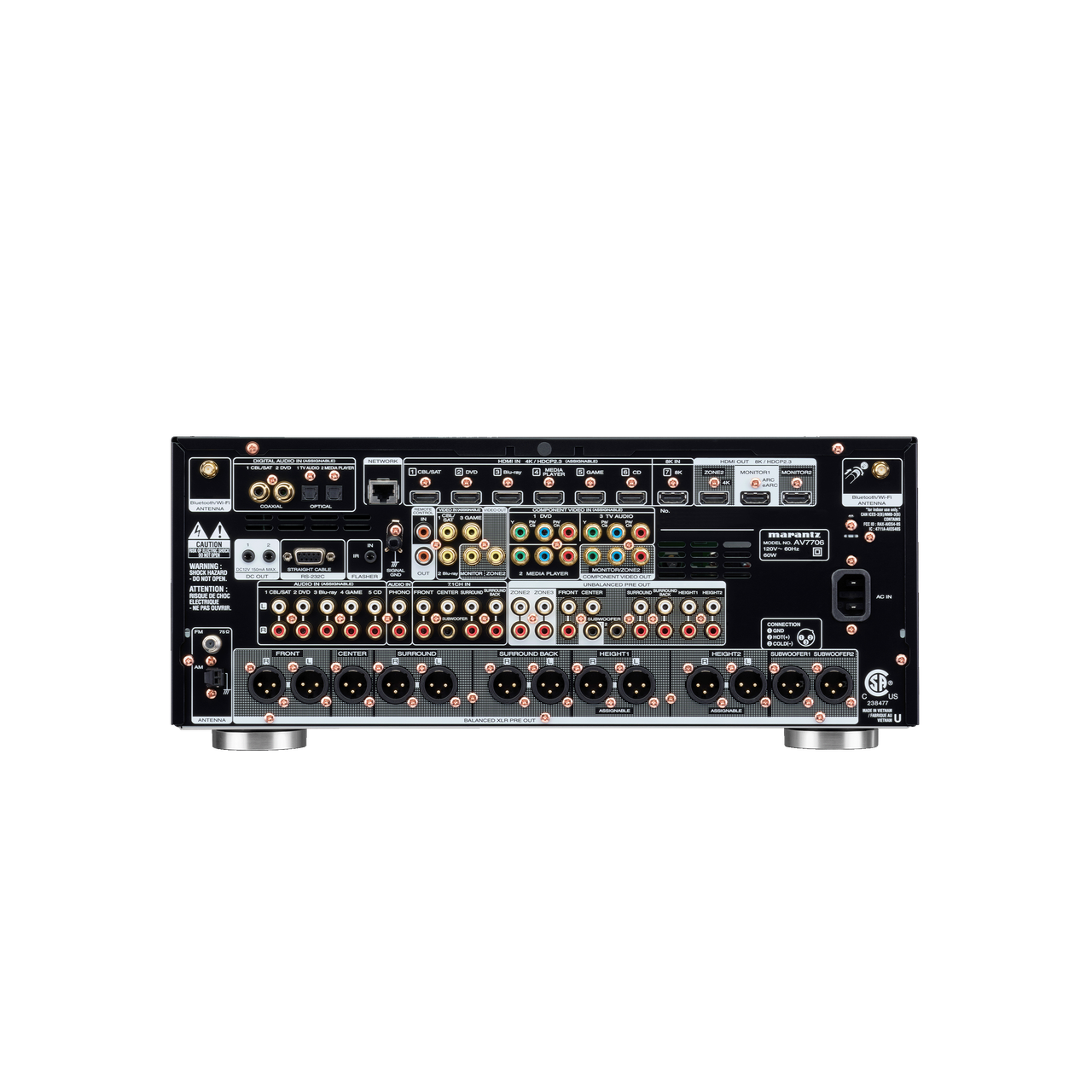 Marantz AV7706 – 11.2 AV Preamplifier-🟢 PremiumHIFI audio store