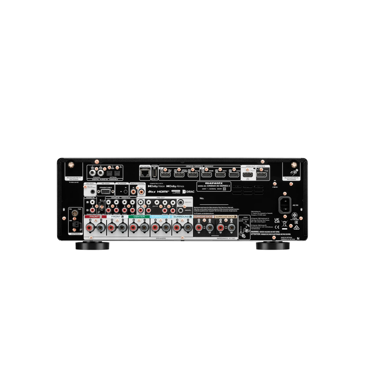 Marantz CINEMA 60DAB Series 2 7.2-Channel AV Receiver-🟢 PremiumHIFI audio store