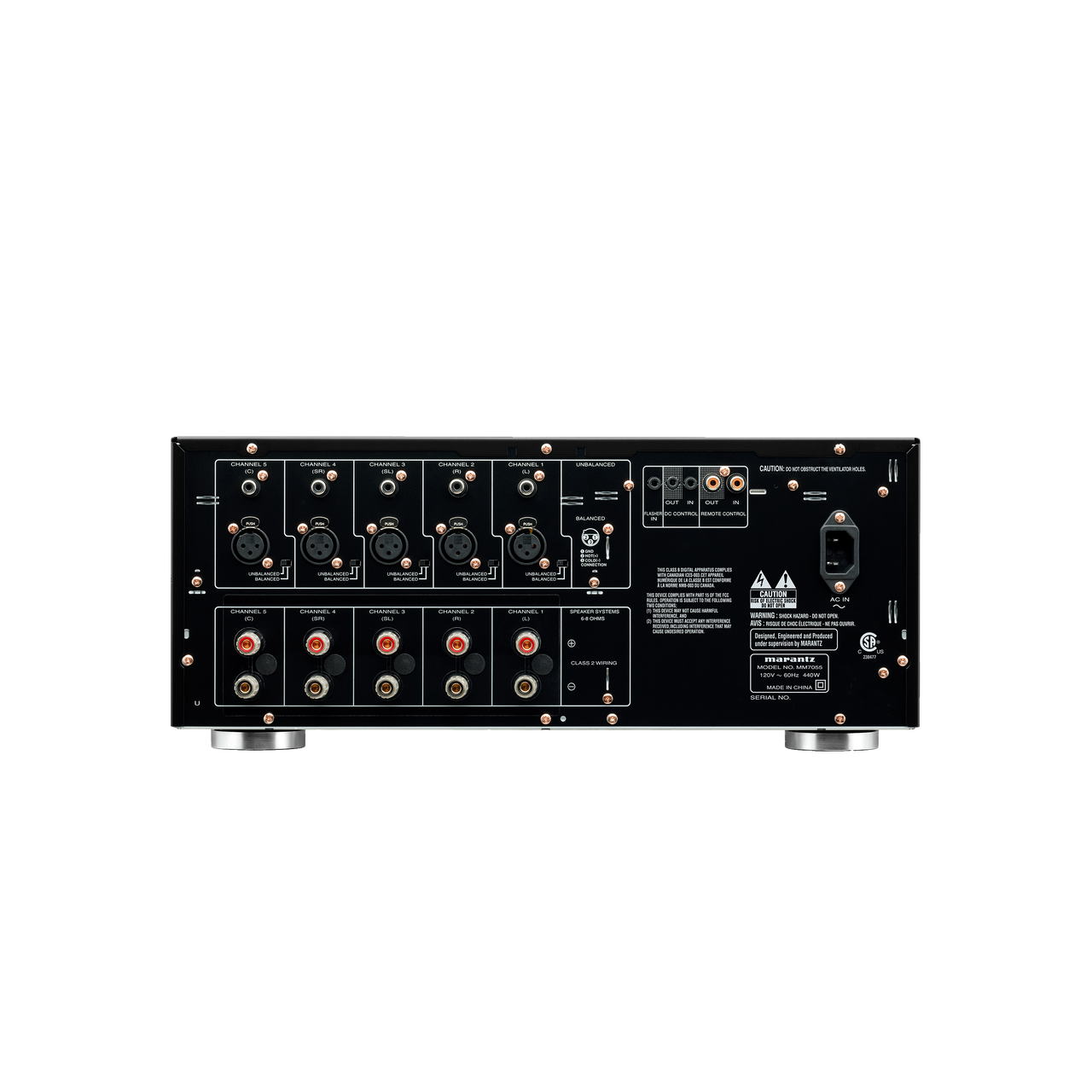 Marantz MM7055 – 5-Channel Power Amplifier-🟢 PremiumHIFI audio store