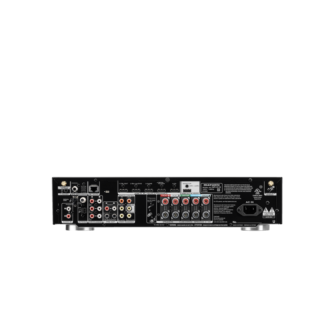 Marantz NR1510 – Slim 5.2 AV Receiver with HEOS-🟢 PremiumHIFI audio store