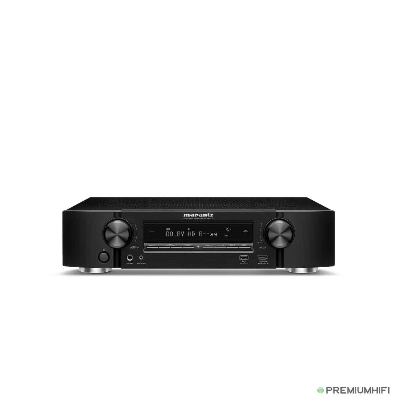 Marantz NR1510 – Slim 5.2 AV Receiver with HEOS-🟢 PremiumHIFI audio store