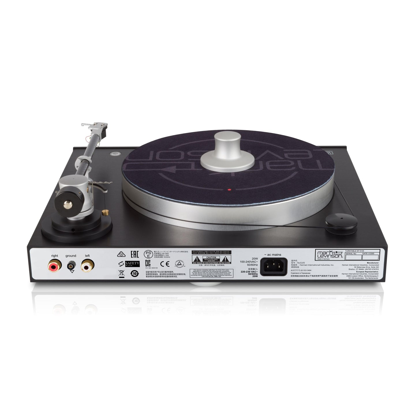 Mark Levinson No5105 – Turntable-🟢 PremiumHIFI audio store. We craft High Fidelity sound wherever you are