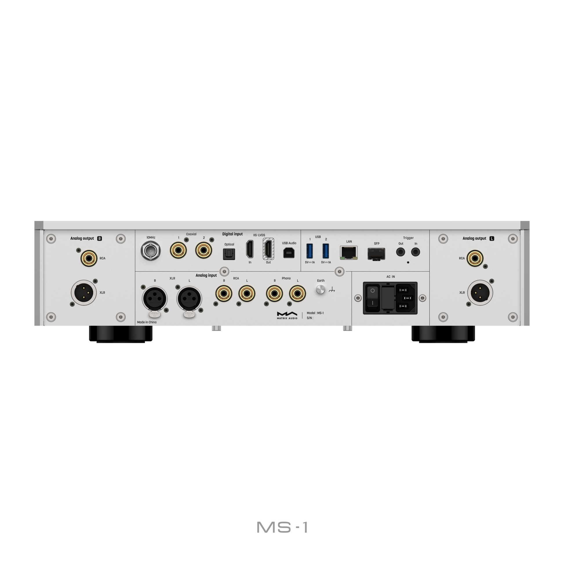 Matrix Audio MS-1 Network Streamer Preamplifier-🟢 PremiumHIFI audio store