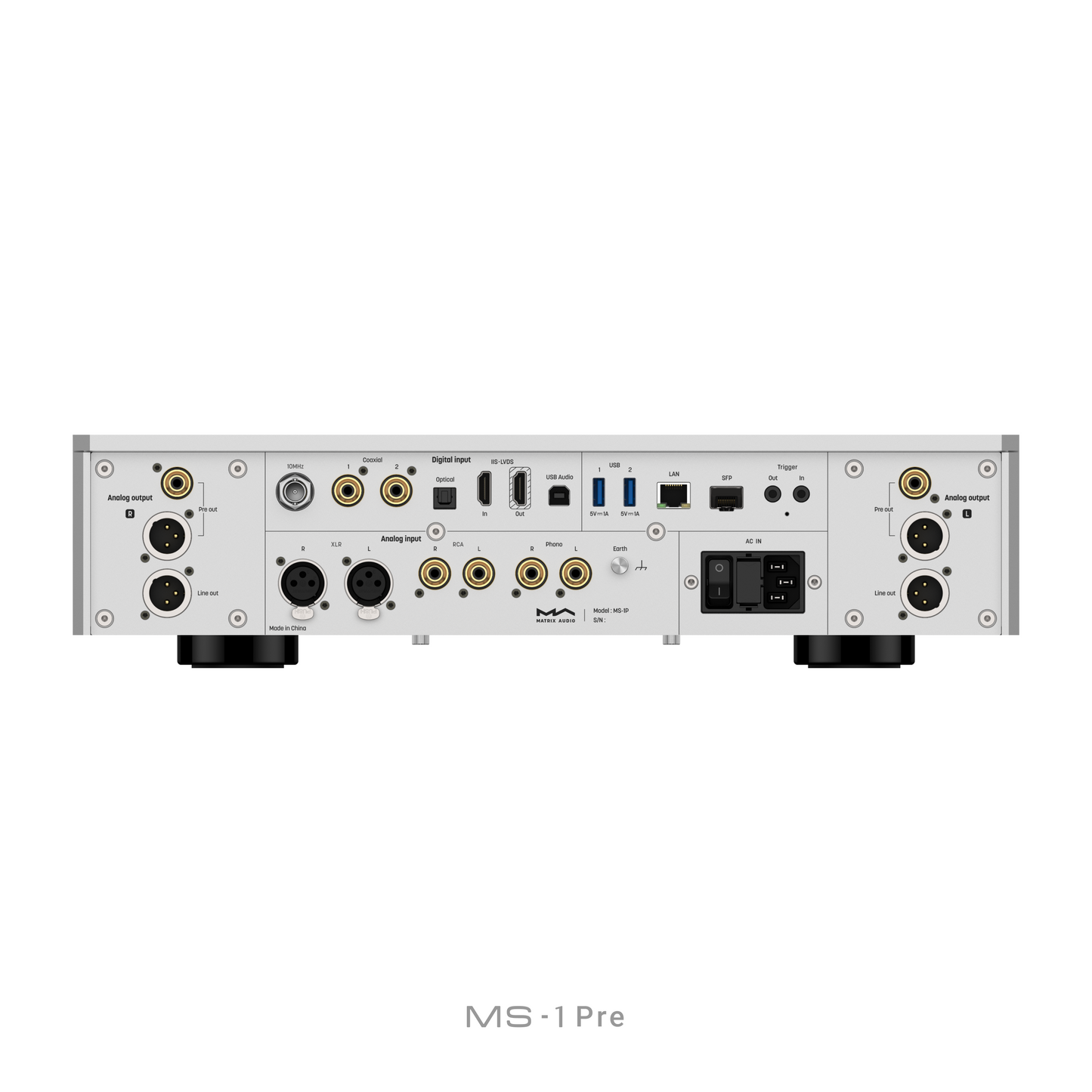 Matrix Audio MS-1PRE Network Streamer with Analog Preamp-🟢 PremiumHIFI audio store