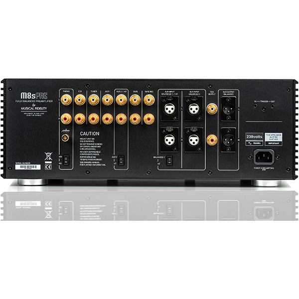 Musical Fidelity M8S PRE Preamplifier-🟢 PremiumHIFI audio store. We craft High Fidelity sound wherever you are