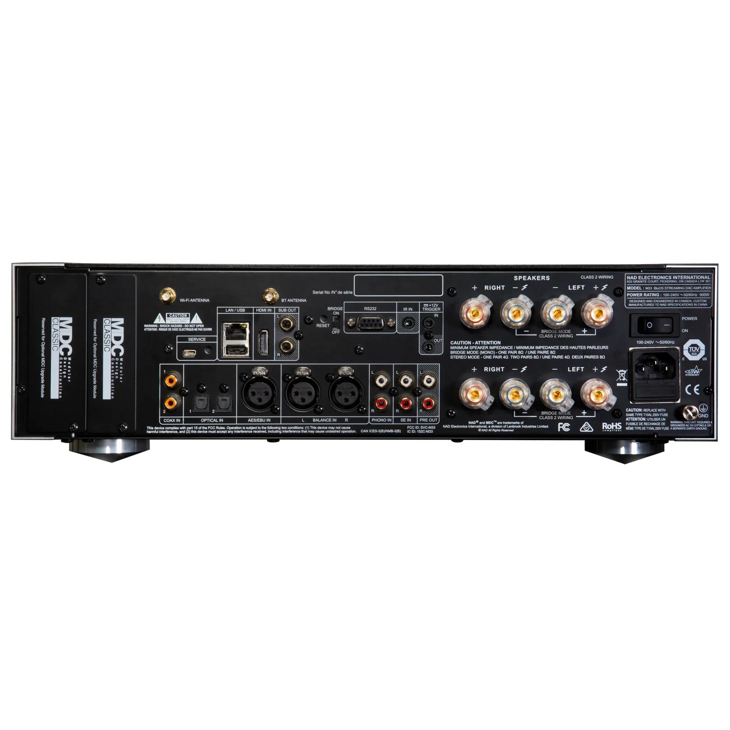 nad-NAD M33 BluOS Streaming Amplifier-PremiumHIFI