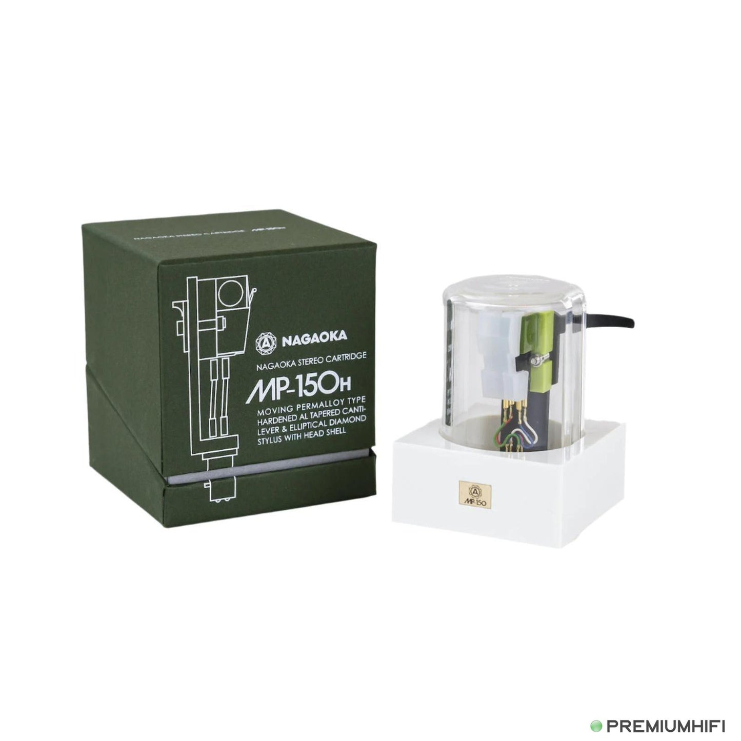 Nagaoka MP-150H Stereo Cartridge & Headshell