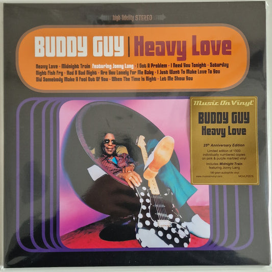 Buddy Guy - Heavy Love 25th Anniversary coloured vinyl