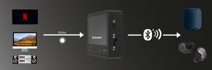 Oehlbach-OEHLBACH Art. No. 6054 BTR Innovation 5.2 Bluetooth TX/RX BLACK-PremiumHIFI