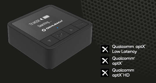 Oehlbach-OEHLBACH Art. No. 6054 BTR Innovation 5.2 Bluetooth TX/RX BLACK-PremiumHIFI