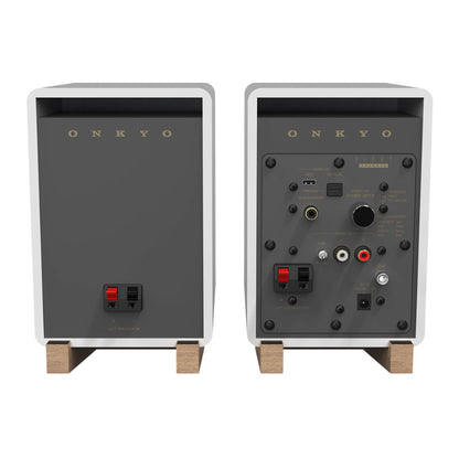 🔊 ONKYO GX10DB Pair 🎵 ⚡ Active bookshelf speakers-🟢 PremiumHIFI audio store. We craft High Fidelity sound wherever you are