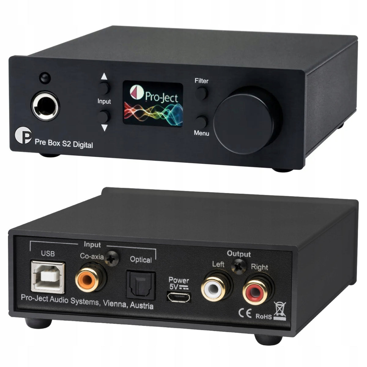 Pro-Ject Pre Box S2 Digital – Black