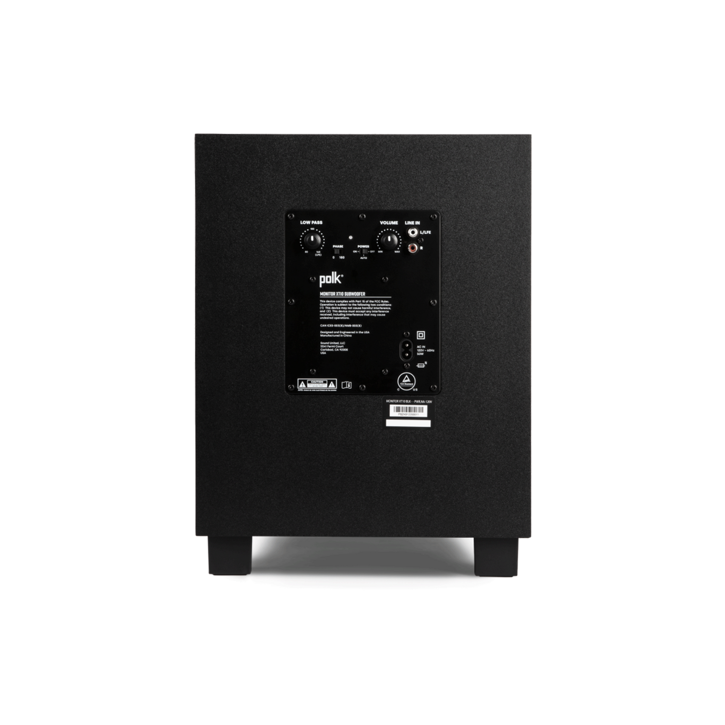 Polk Audio Monitor XT10 Subwoofer-🟢 PremiumHIFI audio store