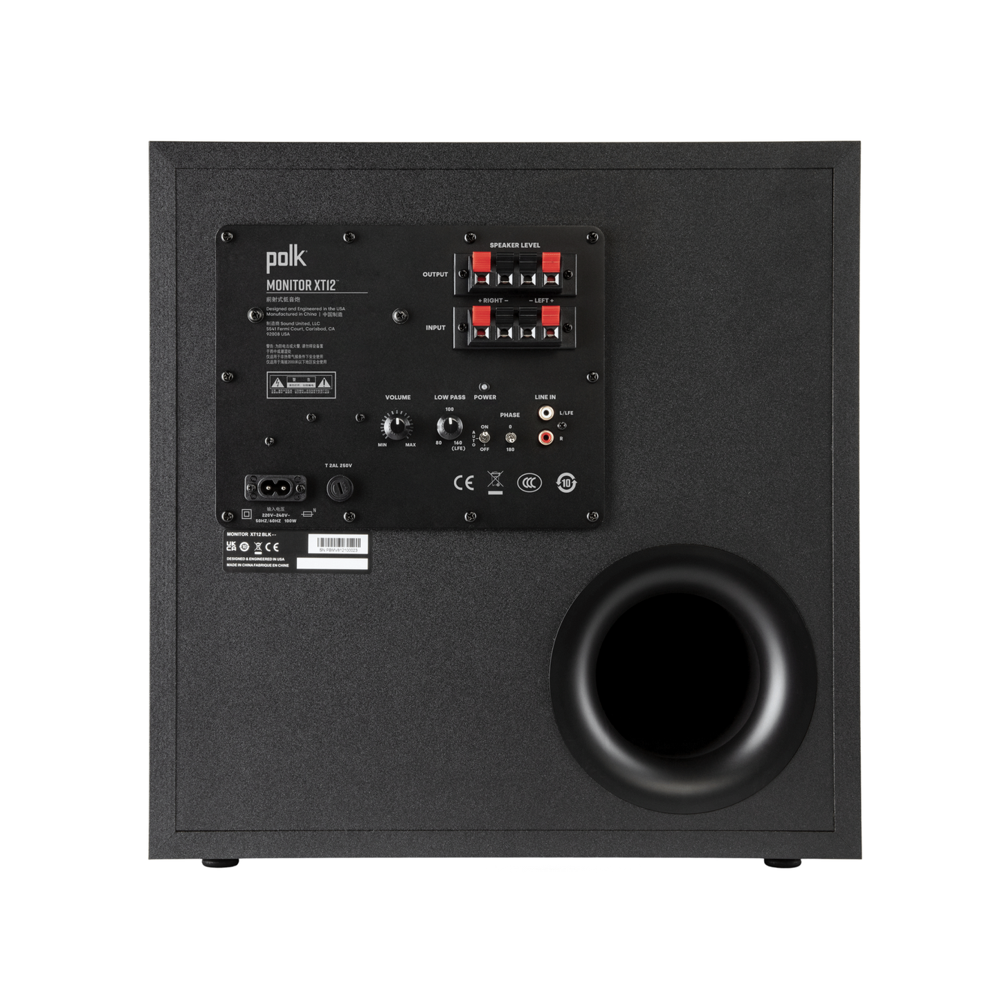 Polk Audio Monitor XT12 Subwoofer-🟢 PremiumHIFI audio store