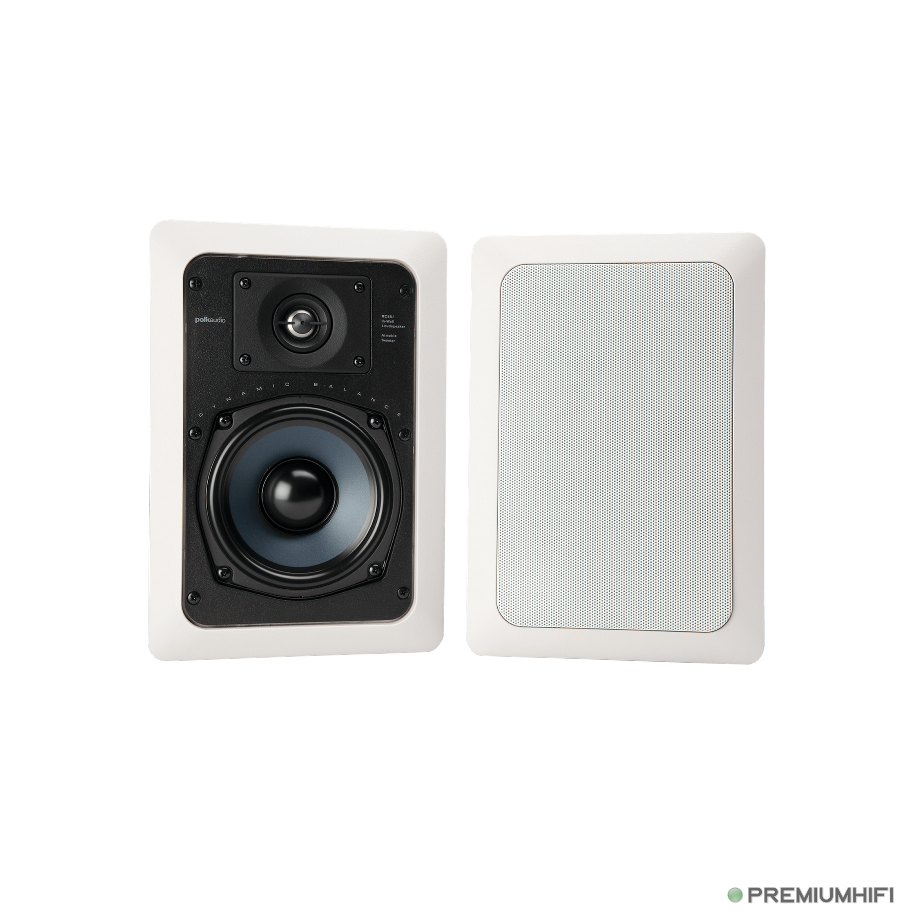 Polk Audio RC55i In-Wall Speakers Pair-🟢 PremiumHIFI audio store