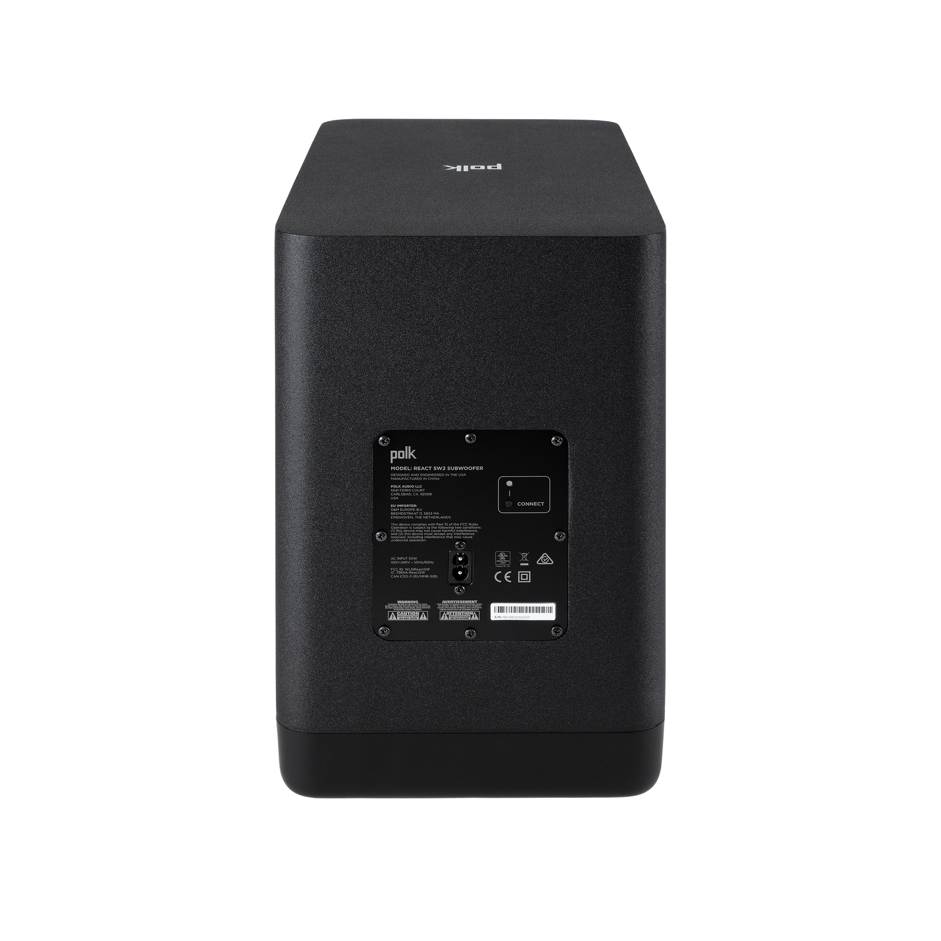 Polk Audio React Subwoofer-🟢 PremiumHIFI audio store